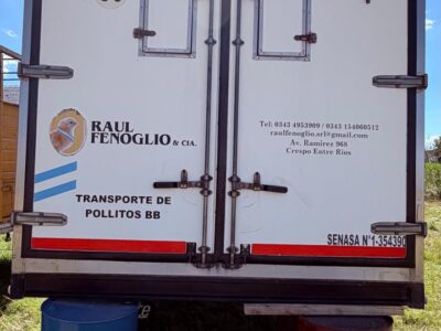 FURGON PARA POLLITOS BEBES